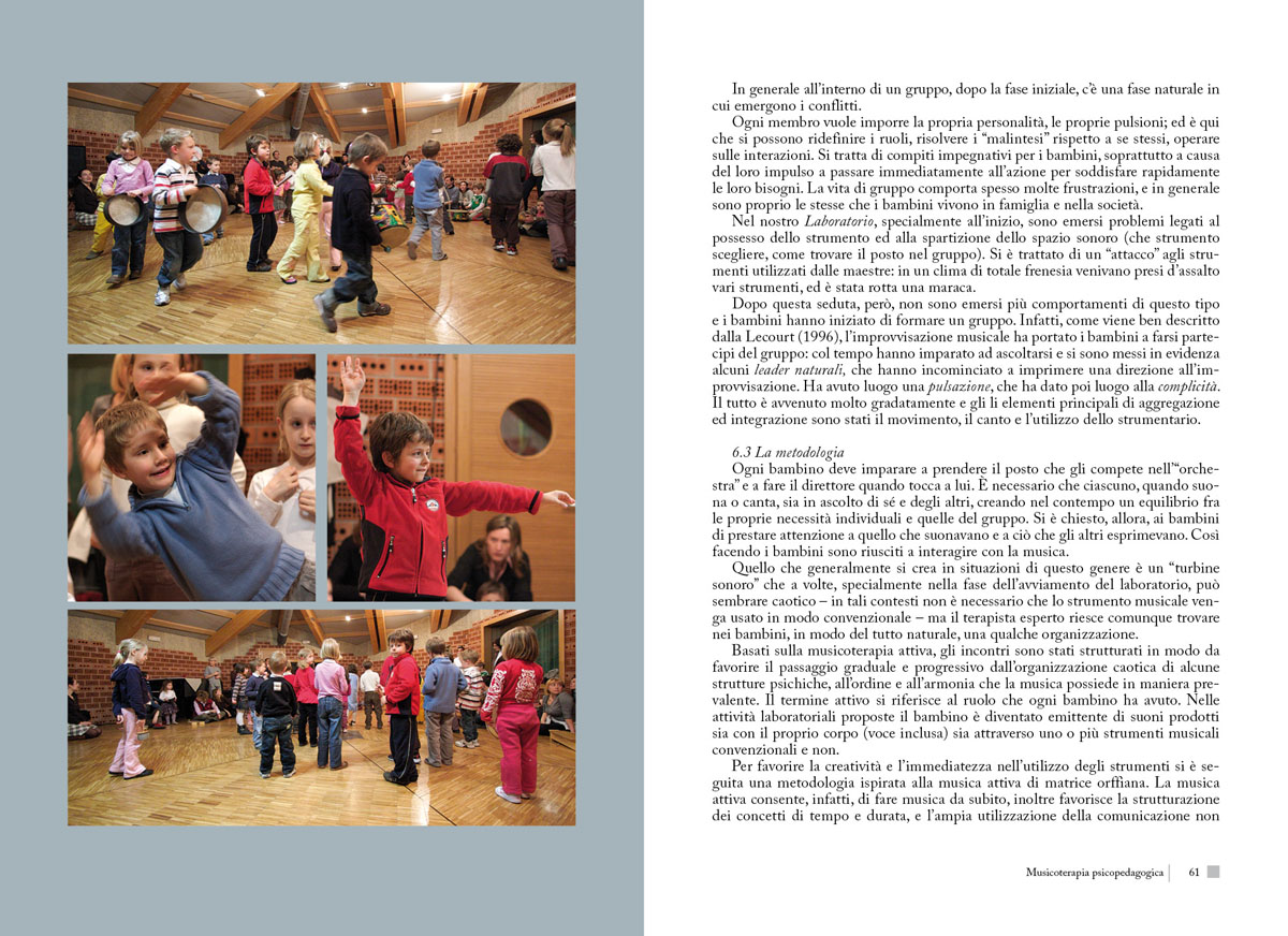 Alessandro Pace Musicoterapia psicopedagogica. Foto di Massimo Goina