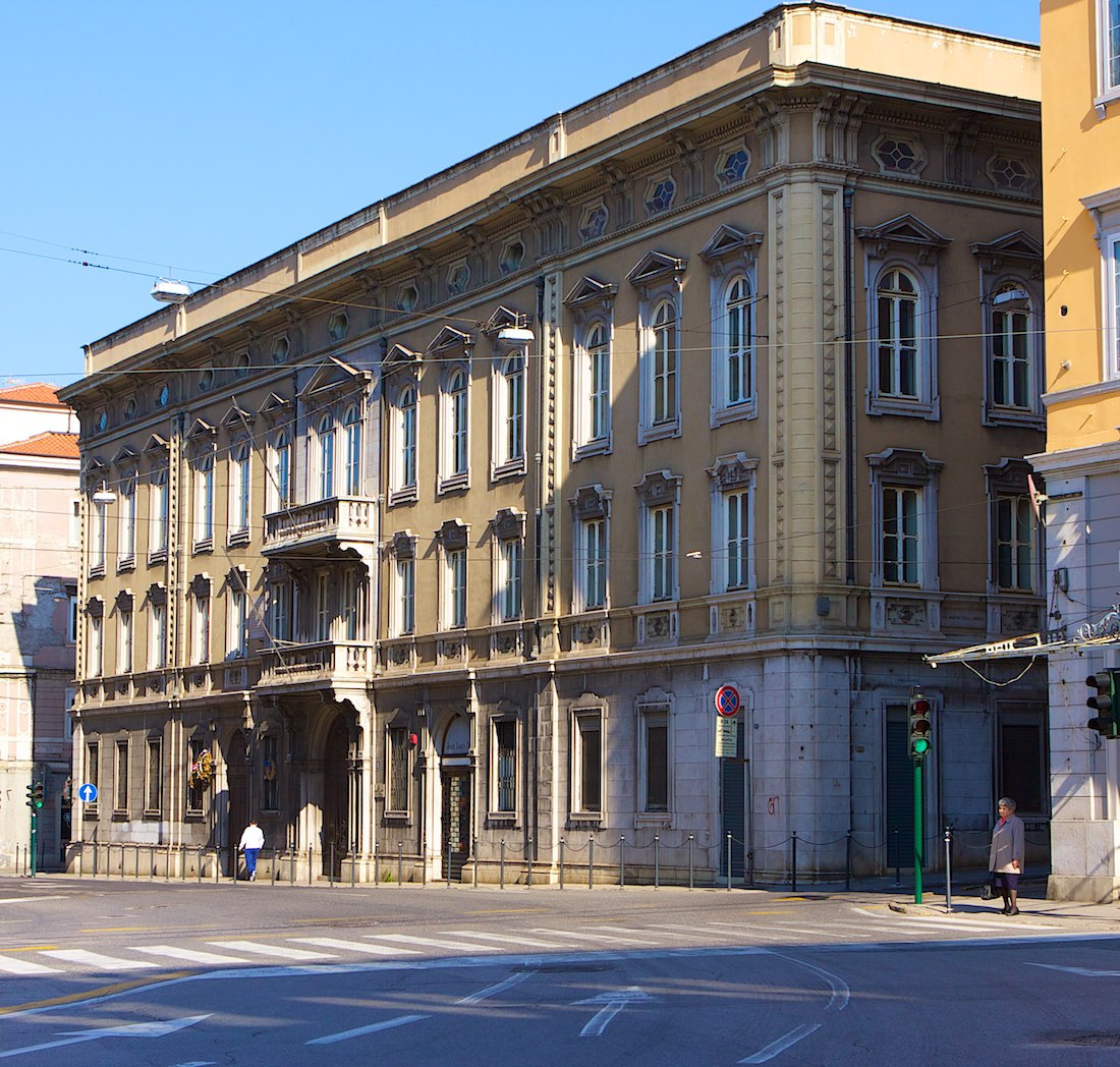 Trieste, palazzo Rittmeyer. Foto di Massimo Goina.