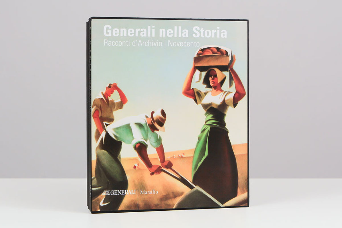 Assicurazioni Generali "Generali nella Storia", Marsilio Editore, 2016. Foto interne di Massimo Goina e autori vari.