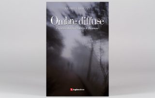 Copertina del libro "Ombre diffuse" di Andrea Ribezzi. Foto in copertina: Massimo Goina.