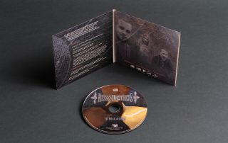 Copertina del CD dei Ressel Brothers "To Milk a Duck", Grafica di Massimo Goina. STUDIOGOINA.COM