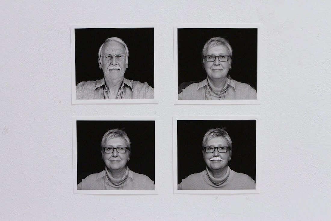 Inaugurazione della mostra "Perduto padre". Foto di Massimo Goina