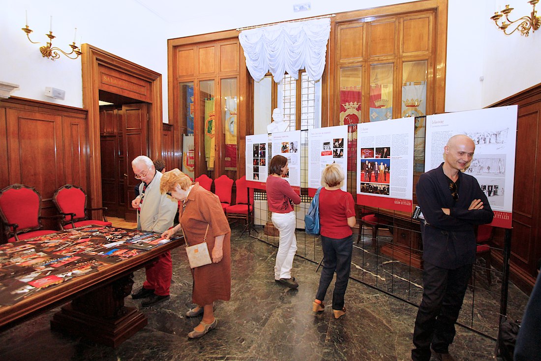 Roma, Palazzo Valentini, Sede Consigliare, 25 settembre 2012. La Fondazione Lelio Luttazzi presenta la rassegna "Frammenti di memoria"