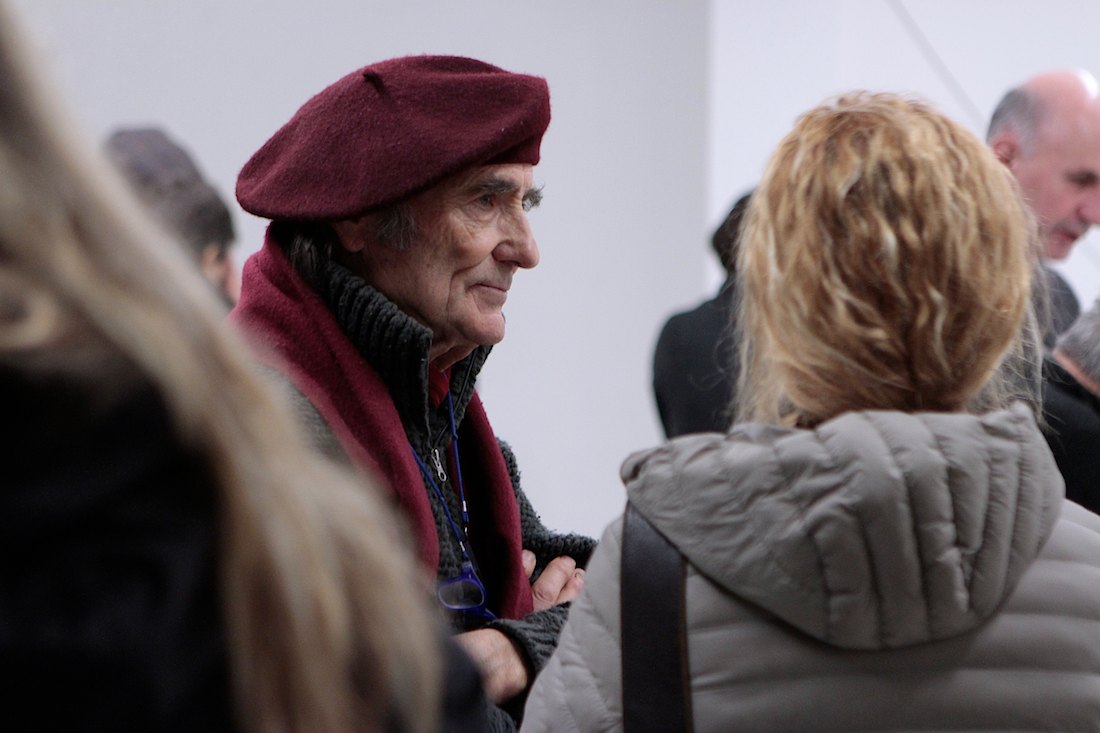 Inaugurazione della mostra "Perduto padre". Foto di Massimo Goina