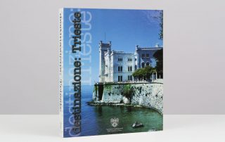 Studio Goina, grafica, fotografia, formazione | Destinazione Trieste, 1999. Copertina per quaderno ad anelli e impaginazione dei progetti interni. Grafica di Massimo Goina
