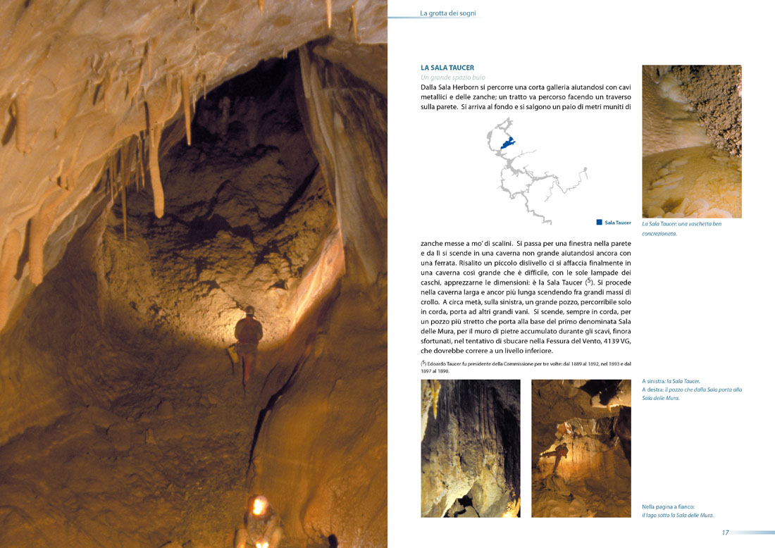 Studio Goina, grafica, fotografia, formazione. Volume "La grotta dei sogni", grafica di Massimo Goina.