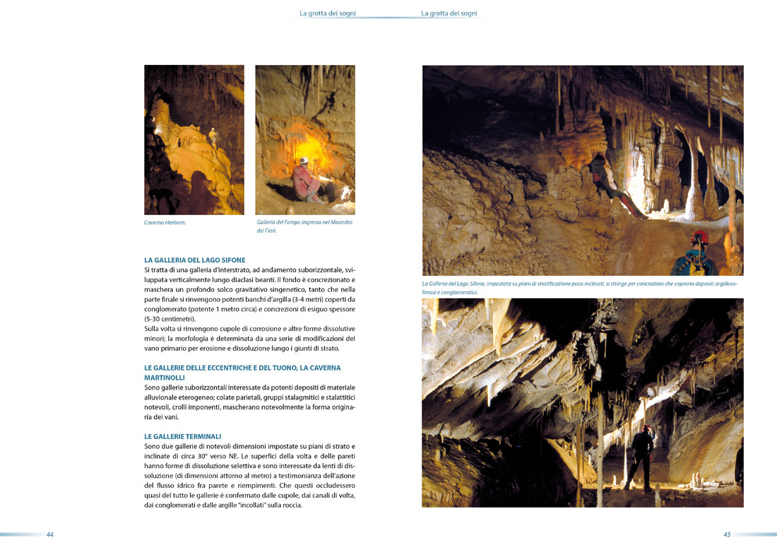 Studio Goina, grafica, fotografia, formazione. Volume "La grotta dei sogni", grafica di Massimo Goina.