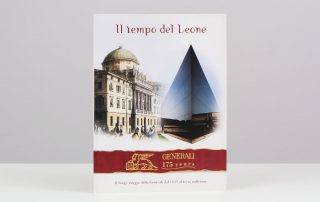 Studio Goina, grafica, fotografia e formazione, Trieste. Ideazione e realizzazione grafica del volume "Il Tempo del Leone", per il 175° anniversario del Gruppo Generali, edizione del 2008.