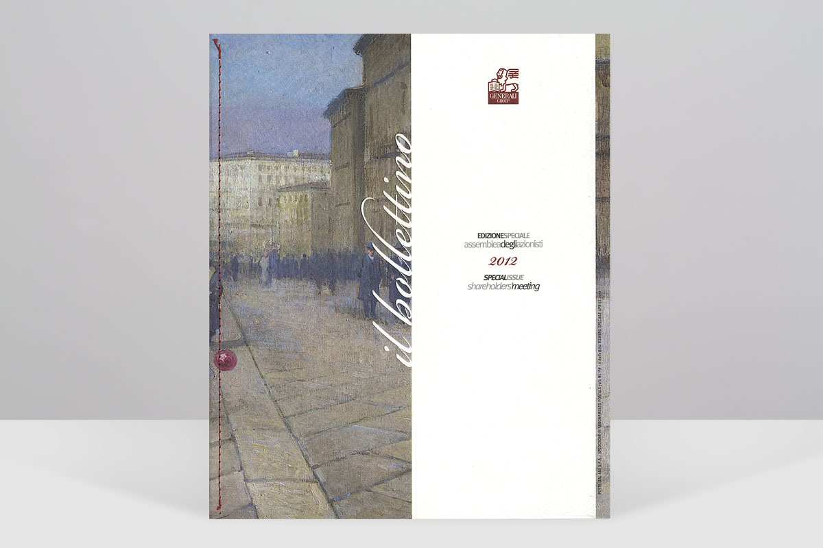 "Il Bollettino" Edizione speciale, aprile 2012, Gruppo Generali. Foto in copertina di Massimo Goina