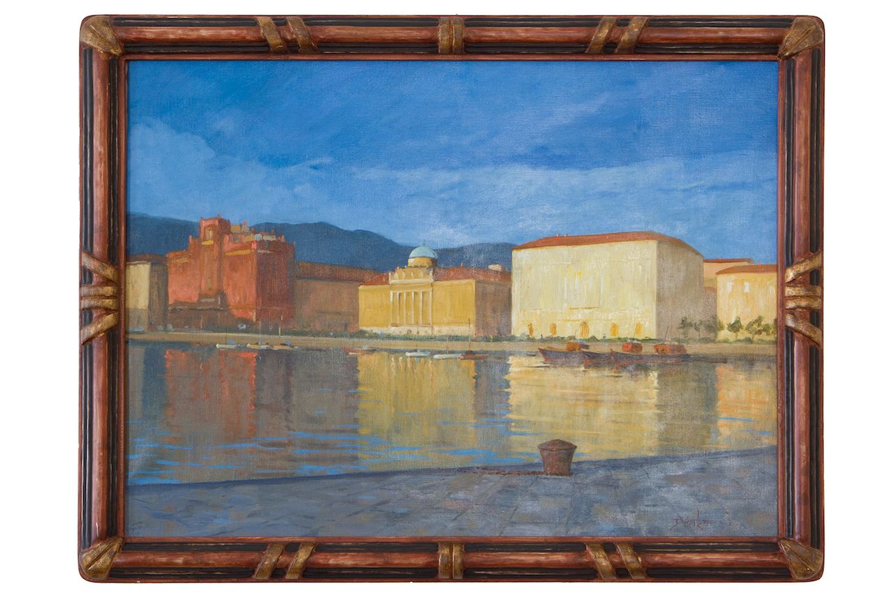 P0154, Roberto D’Ambrosio, Le rive di Trieste, ph Massimo Goina Gruppo Generali "Il Bollettino" edizione speciale 2013. Foto in copertina di Massimo Goina. "Le rive di Trieste" di Roberto D'Ambrosio, Assicurazioni Generali, Trieste.