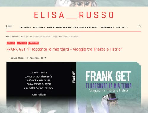 ELISA RUSSO | Articolo sul libro di Frank Get “Ti racconto la mia terra”